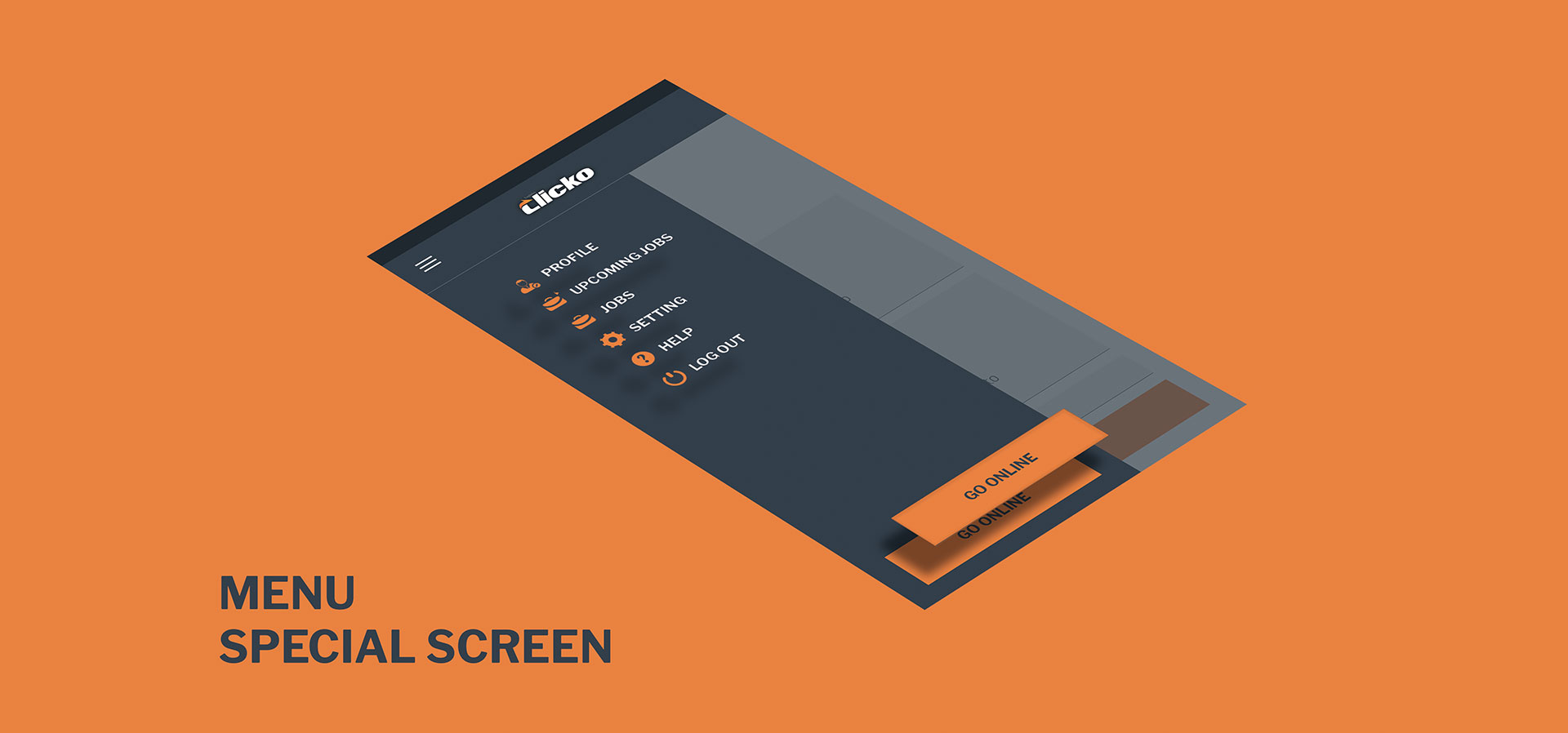 Clicko | Android App Design